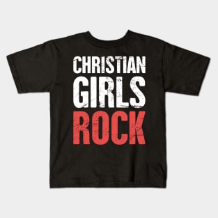 Christian Girls Rock – Christian Band Kids T-Shirt